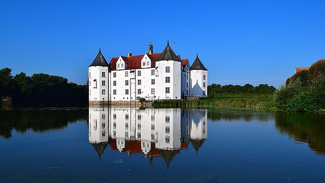 Das Glücksburger Schloss sollte Teil der Planungen für die Landesgartenschau werden