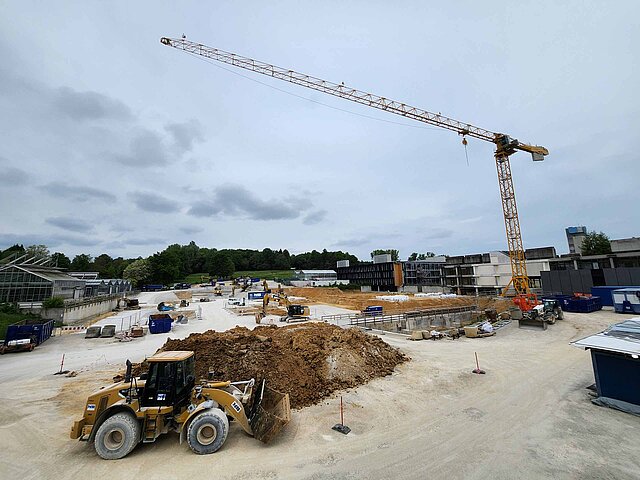 Neubau Vorklinikum Universität Regensburg Baustelle